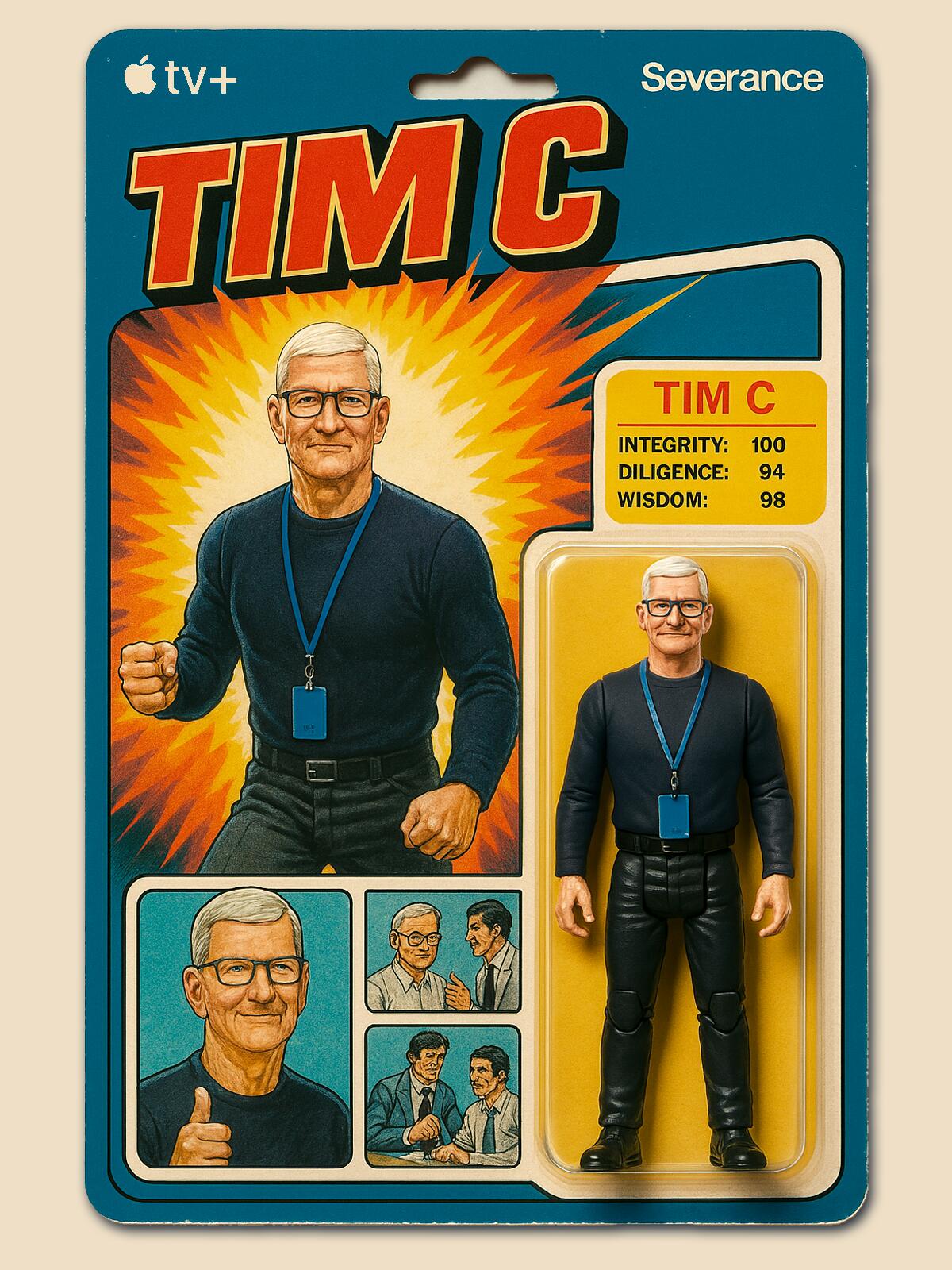 Custom AI Action Figure Design